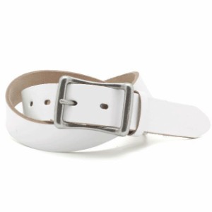 LOCAL WORKS CLASSICO 35mm幅 BEND BUCKLE BELT（ホワイト） LOCAL WORKS バイク
