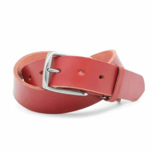 LOCAL WORKS CLASSICO 40mm幅 HARNESS BUCKLE BELT（レッド） LOCAL WORKS バイク