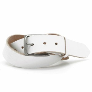 LOCAL WORKS CLASSICO 40mm幅 HARNESS BUCKLE BELT（ホワイト） LOCAL WORKS バイク