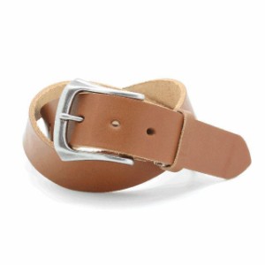 LOCAL WORKS CLASSICO 40mm幅 FIN BUCKLE BELT（ブラウン） LOCAL WORKS バイク