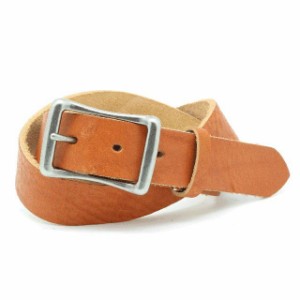 LOCAL WORKS VACHETTA 35mm幅 BEND BUCKLE BELT（ブラウン） LOCAL WORKS バイク