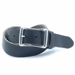 LOCAL WORKS VACHETTA 35mm幅 BEND BUCKLE BELT（ネイビー） LOCAL WORKS バイク