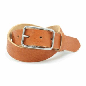 LOCAL WORKS VACHETTA 35mm幅 THIN BUCKLE BELT（ブラウン） LOCAL WORKS バイク