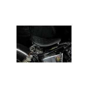 部品屋K&W ドラッグスター250（DS250） DS250専用ソロシートKIT スプリングタイプ（ステッチ） ダイヤ カラー：黒 K&W バイク