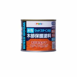 アサヒペン 水性ウッドステインE× 1/5L（ダークブラック） asahipen 日用品