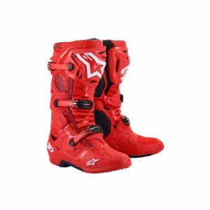 アルパインスターズ TECH10 ブーツ（レッド） サイズ：10（29.0cm） Alpinestars バイク