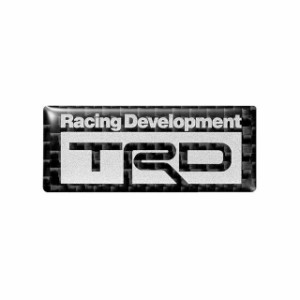 【メーカー直送】TRD カーボンステッカー Bロゴタイプ TRD 日用品