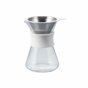 ハリオ Simply HARIO グラスコーヒーメーカー Glass Coffee Maker S-GCM-40-W hario 日用品