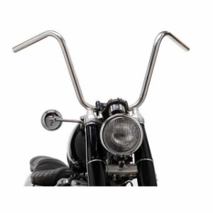 モーターロック 汎用 69バー チョッパースタイル 7/8インチ カラー：ヘアライン Motor Rock バイク