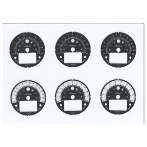 エースウェル 汎用 CV080-402W 多機能デジタルメーター 9000rpm（白文字盤） ACE WELL バイク