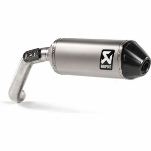 アクラポビッチ V85 TT スリップオンライン チタン AKRAPOVIC バイク