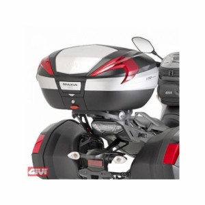 ジビ トレーサー900・MT-09トレーサー トップケースラック ブラック プレート無し GIVI バイク