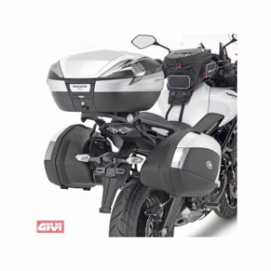 ジビ ヴェルシス650 トップケースラック ブラック プレート無し GIVI バイク