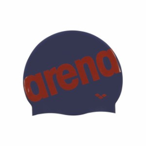 arena ARN-3401 シリコーンキャップ（ネイビー） サイズ：F arena キャンプ