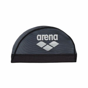 arena ARN-6414 メッシュキャップ（ブラック×シルバー） サイズ：L arena キャンプ