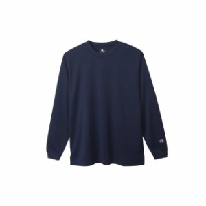 チャンピオン C3-XS491 LONG SLEEVE T-SH（ネイビー） サイズ：XS champion キャンプ