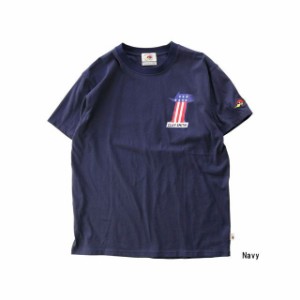 クレイスミス CSY-3909 NUMBER Tシャツ（ネイビー） サイズ：M Clay Smith バイク