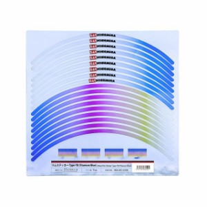 ヨシムラ 汎用 リムステッカーTYPE-TB（17インチ） YOSHIMURA バイク