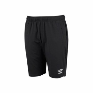 アンブロ UAS2351P ウォームアップハーフパンツ（ブラック） サイズ：L umbro キャンプ