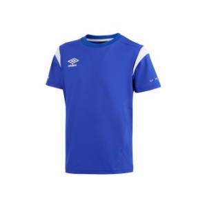 アンブロ UUJVJA55 半袖プラクティスシャツ（ブルー） サイズ：120 umbro キャンプ