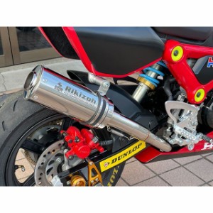 【メーカー直送】力造 グロム GROM用 レーシングスリップオンマフラー power-craf バイク