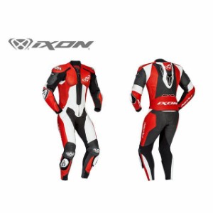IXON レーシングスーツ VENDETTA（ブラック/レッド/ホワイト） サイズ：L IXON バイク