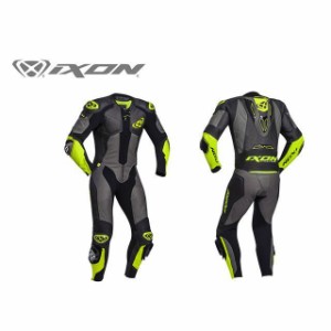 IXON レーシングスーツ VENDETTA（ブラック/アントラシート/イエロー） サイズ：M IXON バイク