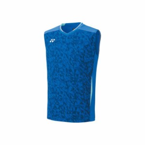 ヨネックス 10524 メンズゲームシャツ（ノースリーブ）/（ブルー） サイズ：M YONEX キャンプ