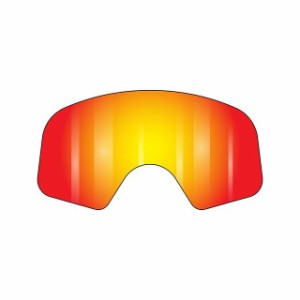 ボンジッパー ビーフィー スペアレンズ（クリアクロームオレンジ） VONZIPPER バイク