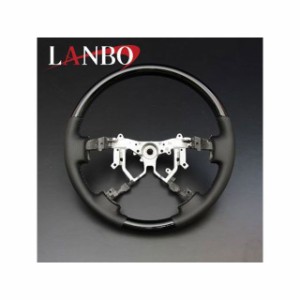 LANBO ステアリング ノーマルグリップ 200ハイエース 4型（カーボン調） LANBO 車 自動車