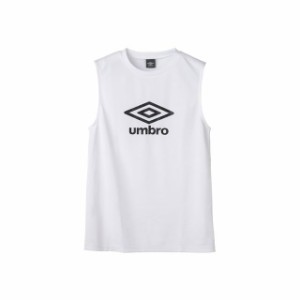 アンブロ UUUXJA66 ノ−スリ−ブプラシャツ（ホワイト） サイズ：O umbro キャンプ