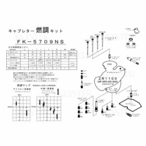 キースター ゼファー1100 燃調キット Zephyr（ゼファー）1100/ZR1100（A6F/A6FA/A6S/A6SA）/アウトサイドキャブ＃…