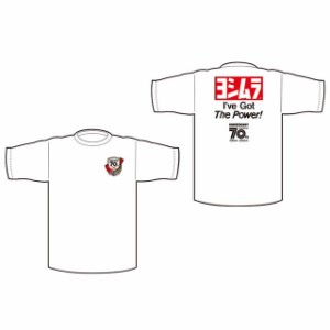 ヨシムラ ヨシムラ 70th anniversary Tシャツ（白） サイズ：M YOSHIMURA バイク