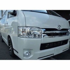 KAZZ-CREATION フロントグリルガーニッシュ ロアー2 ハイエース 200系 4型（070） KAZZ-CREATION 車 自動車