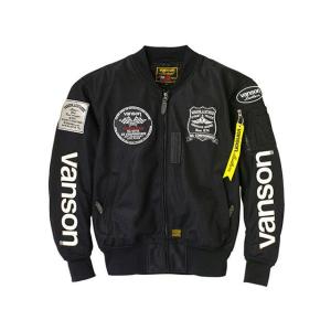 VANSON ジャケット 2024-2025秋冬モデル TVS2407W MA-1 JACKET
