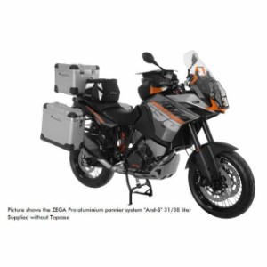 ツアラテック ZEGA-PRO アルミニウムパニアシステム 38＋45L KTM 1190 Adventure/R（シルバーフレーム） TOURAT…