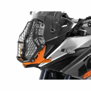 ツアラテック 1190アドベンチャー クイックリリース式ヘッドライトプロテクター KTM 1190 ADV（オレンジ） TOURATECH バイク