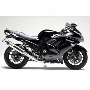 トリックスター ZZR1400 スポーツキャタライザーシステム 焼チタンサイレンサー TRICKSTAR バイク