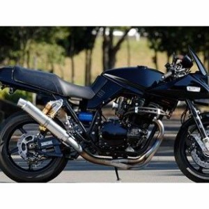 ナイトロレーシング GSX1100Sカタナ 4in1 手曲げチタンEXマフラー UPタイプ アルミサイレンサー サイレンサーサイズ：φ90/420m…