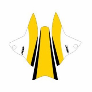 【メーカー直送】エムディーエフ シグナスX CYGNUS X125（13-15） グラフィックキット ストロボモデル パンプキンイエロータイプ タイ…