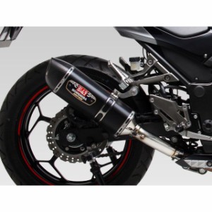 ヨシムラ ニンジャ250 Z250 Slip-On R-77S サイクロン カーボンエンド EXPORT SPEC 政府認証 サイレンサー：STC（…