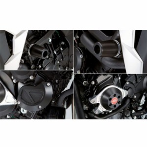 アグラス GSR750 レーシングスライダー 4点SET フレームφ50＋スターターB＋ジェネレーターC カラー：ジュラコン/ブラック タイプ：ロゴ