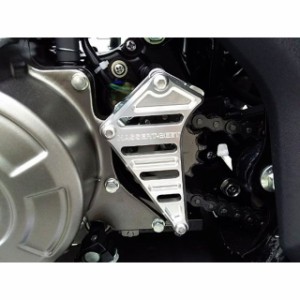 ビートジャパン Z125プロ フロントスプロケットカバー（シルバー） BEET バイク