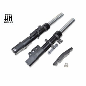 KN企画 シグナスX SR スーパーフロントフォーク シグナスX（4型）245mm/4potキャリパー カラー：ブラック kn926 バイク