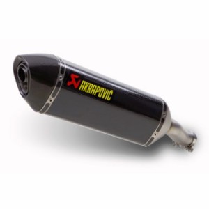 アクラポビッチ 400X スリップオンマフラー e1（カーボン） AKRAPOVIC バイク