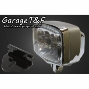 ガレージT&F W650 スクエアライト＆ライトステー（タイプE）キット T&F バイク
