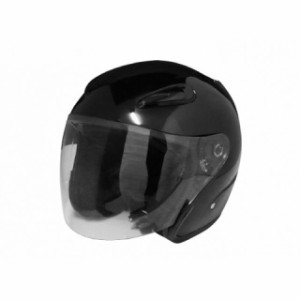 エヌビーエス エアロフォルムジェットヘルメット A221 カラー：ブラック サイズ：M NBS バイク