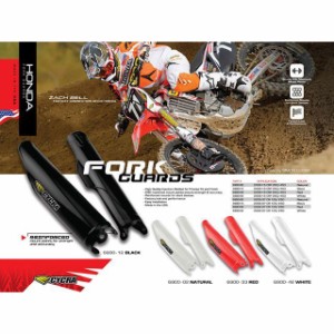 サイクラ CRF250L CRF250M HONDA CRF250L フォークガード 2012-2016 カラー：ホワイト CYCRA バイク