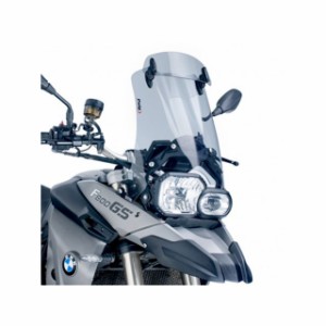 プーチ F650GS F800GS ツーリングスクリーン バイザー付（スモーク） Puig バイク