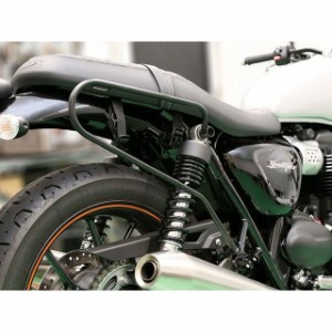 キジマ ボンネビルT100 ボンネビルT120 ストリートツイン バッグサポート（ブラック） タイプ：右側用 KIJIMA バイク